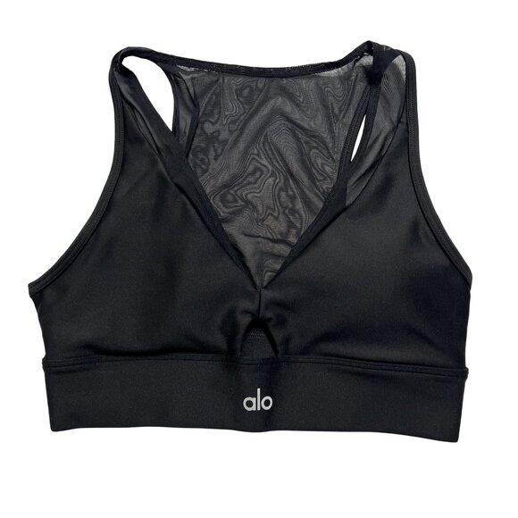 ALO Yoga Other - ALO Yoga Airlift Mesh Just Right Bra in Black